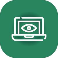 Eye Creative Icon Design vector