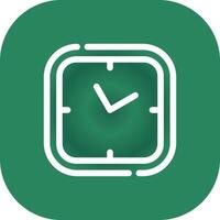 Clock Creative Icon Design vector