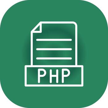 Php Creative Icon Design vector