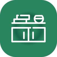 Shelf Creative Icon Design vector