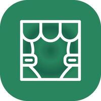 Stage Creative Icon Design vector