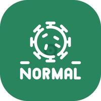 New Normal Creative Icon Design vector