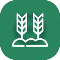 Wheat Creative Icon Design vector