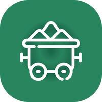 Mining Creative Icon Design vector