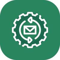 Marketing Automation Creative Icon Design vector