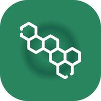 Molecule Creative Icon Design vector