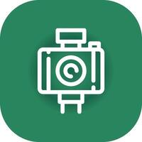 Camera Creative Icon Design vector