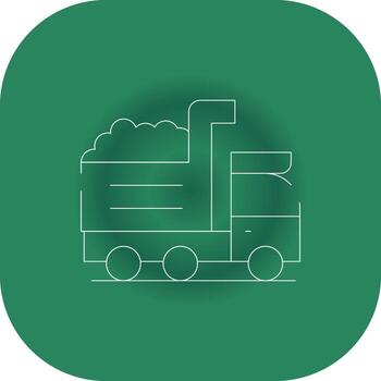 Dump Creative Icon Design vector