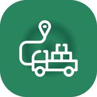 Delivery Creative Icon Design vector