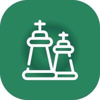 Chess Creative Icon Design vector