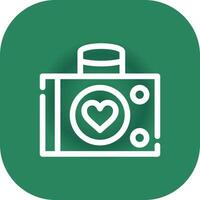 Camera Creative Icon Design vector