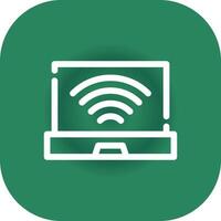 Wifi Creative Icon Design vector