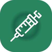 Injection Creative Icon Design vector