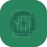 Beer Creative Icon Design vector