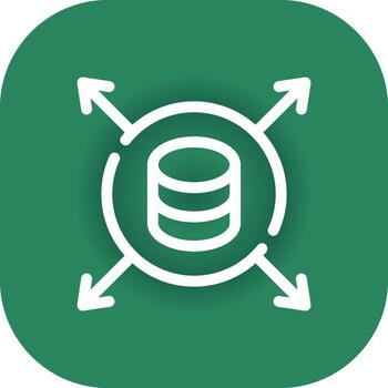 Data Driven Creative Icon Design vector