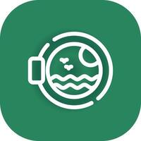 Porthole Creative Icon Design vector