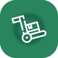 Trolley Creative Icon Design vector