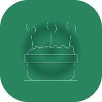 Incense Creative Icon Design vector