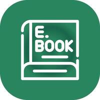 Ebook Creative Icon Design vector