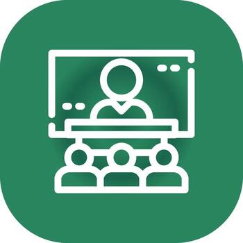 Class Creative Icon Design vector