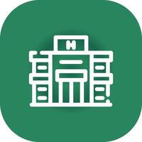 Hospital Creative Icon Design vector