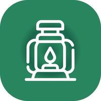 Lantern Creative Icon Design vector