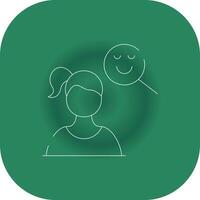 Complex Emotion Creative Icon Design vector