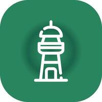 Lighthouse Creative Icon Design vector