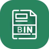 BIN Creative Icon Design vector