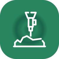 Mining Creative Icon Design vector