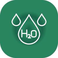 H2o Creative Icon Design vector