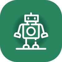 Robot Creative Icon Design vector