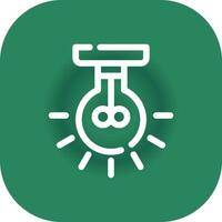 Glyph Gradient Circle Design vector