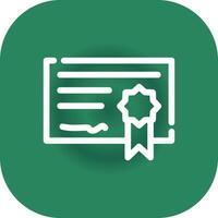 Diploma Creative Icon Design vector
