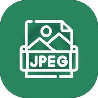 diseño de icono creativo jpeg vector