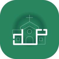 Chapel Creative Icon Design vector