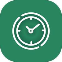 diseño de icono creativo de reloj vector