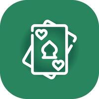 Cards Creative Icon Design vector