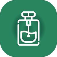 Perfume Creative Icon Design vector