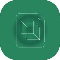 3D Design Creative Icon Design vector