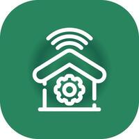 Home Automation Creative Icon Design vector