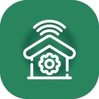 Home Automation Creative Icon Design vector