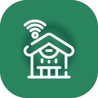 Infrared Sensor Creative Icon Design vector
