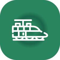 diseño de icono creativo de tren vector