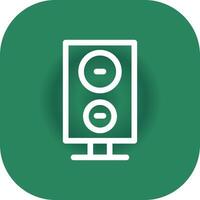 Speaker Creative Icon Design vector