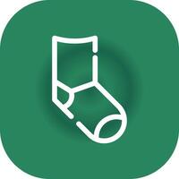 Sock Creative Icon Design vector