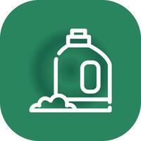 Detergent Creative Icon Design vector