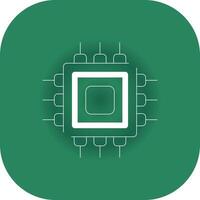 Processor Creative Icon Design vector