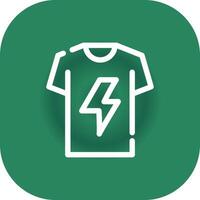 Shirt Creative Icon Design vector