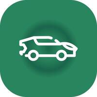 Car Creative Icon Design vector